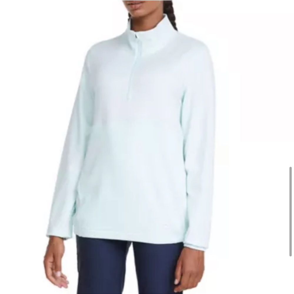 NWT Puma Cloudspun 1/4 zip long sleeve golf shirt